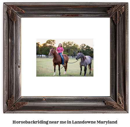 horseback riding near me in Lansdowne, Maryland